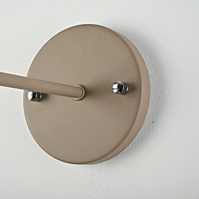 Бра с подвесным плафоном BRAID WALL Khaki ImperiumLoft