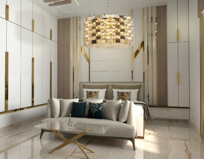 Подвесная люстра с хрусталем HIGH LIGHT AMBRELLA LIGHT LH41003