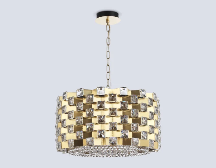 Подвесная люстра с хрусталем HIGH LIGHT AMBRELLA LIGHT LH41003