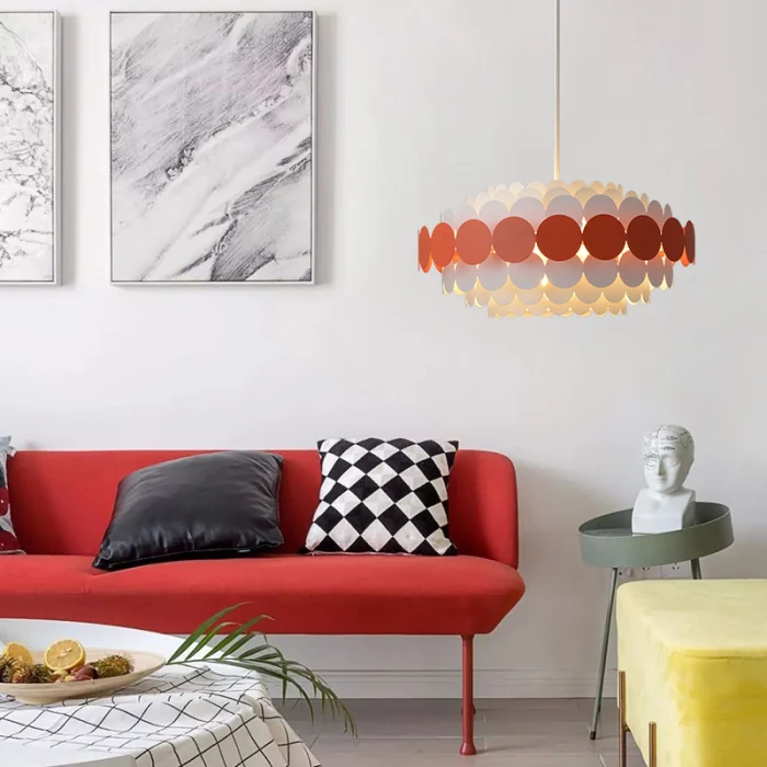 Люстра на штанге ASOLA D60 Blue by ImperiumLoft ImperiumLoft