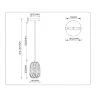 Подвесной светодиодный светильник HIGH LIGHT AMBRELLA LIGHT LH30101
