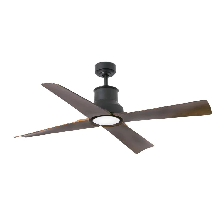 Вентилятор без света WINCHE Brown ceiling fan with DC motor