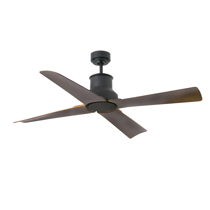 Вентилятор без света WINCHE Brown ceiling fan with DC motor