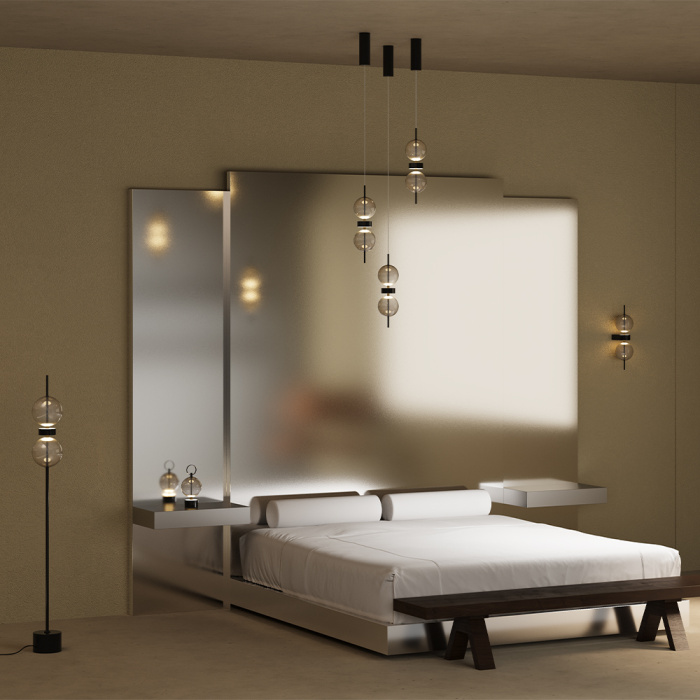 Аккумуляторный светильник Maytoni Double Moon MOD478RL-L3B3K