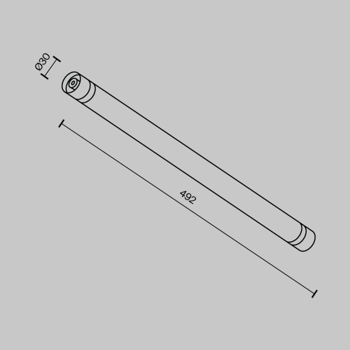 Модульный светильник Maytoni Larc C148CL-L500-7W3K-B
