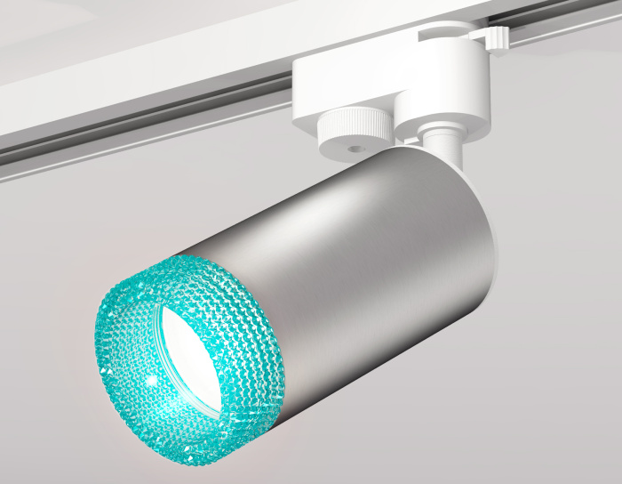 Комплект трекового однофазного светильника с композитным хрусталем Ambrella light XT6324002