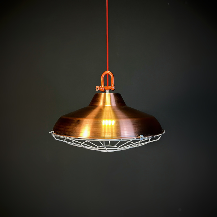 Подвесной лофт светильник SMМ Медь ImperiumLoft