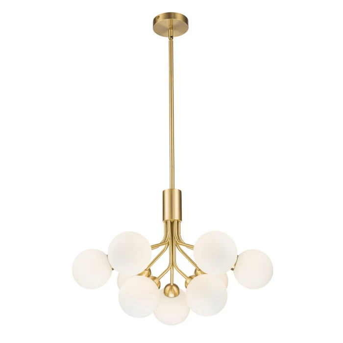 Люстра на штанге Belfast Bryson L-8130-6+3 BR GL