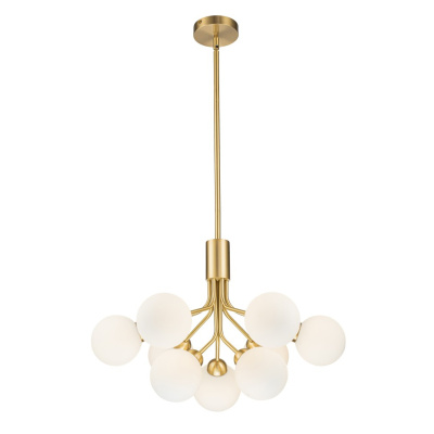 Люстра на штанге Belfast Bryson L-8130-6+3 BR GL