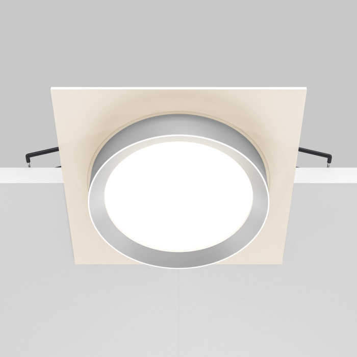 Встраиваемый светильник Maytoni Hoop DL086-GX53-SQ-WS