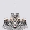 Люстра Crystal Lux MAGNIFICO SP19 BLACK/TRANSPARENT