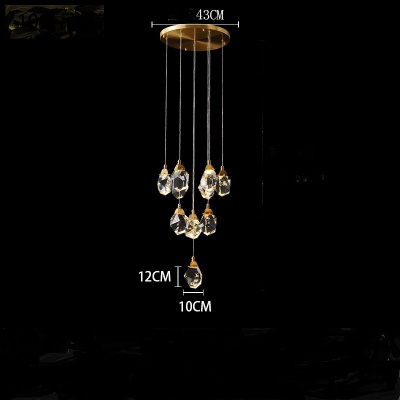 Подвесной светильник CRISTEL ONE D43 ImperiumLoft