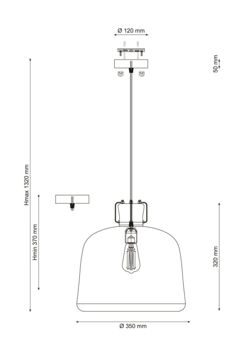 Подвесной светильник Lucia Tucci Narni 1940.1 white