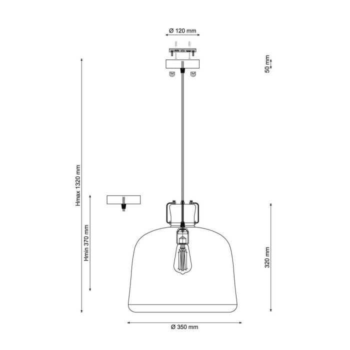 Люстра подвесная Lucia Tucci NARNI 1940.1 white