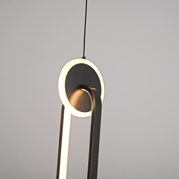 Подвесной светильник RANDALL B Black ImperiumLoft