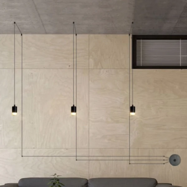 Подвесной светильник Via Wireflow polyhedral 0363 FreeForm Suspension lamp ImperiumLoft