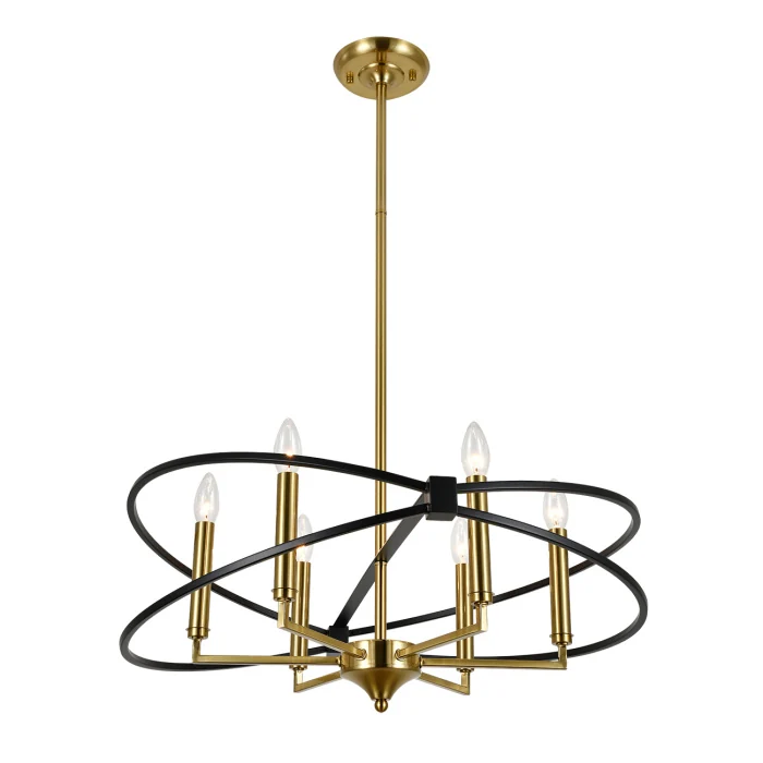 Люстра потолочная на штанге TRIONFO INDIGO V000487