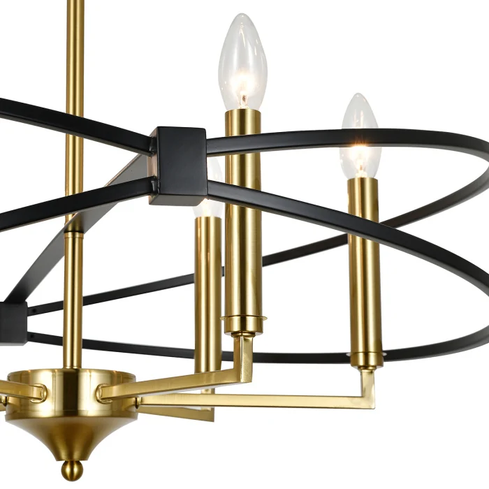 Люстра потолочная на штанге TRIONFO INDIGO V000487