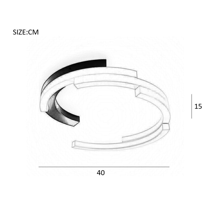 Потолочный светодиодный светильник ImperiumLoft Vima 208323-26