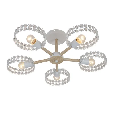 Потолочная люстра на штанге BANJO ESCADA 679/5P White