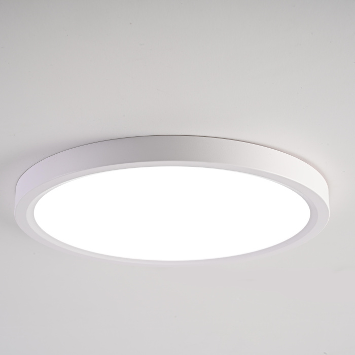 Потолочный светильник SLIM D22,5 Белый ImperiumLoft