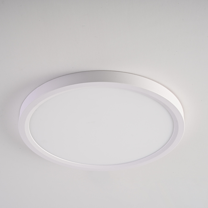 Потолочный светильник SLIM D22,5 Белый ImperiumLoft