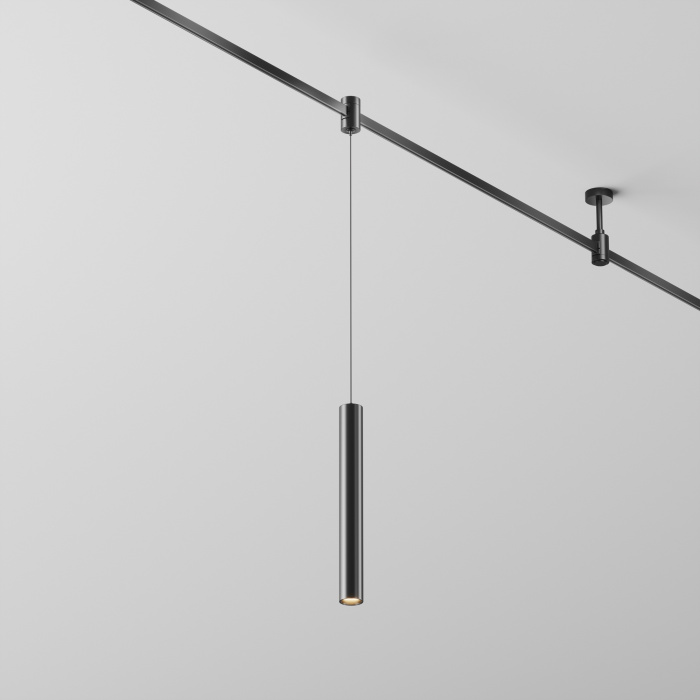 Трековый подвесной светильник Maytoni Focus LED TR155-1-5W3K-B