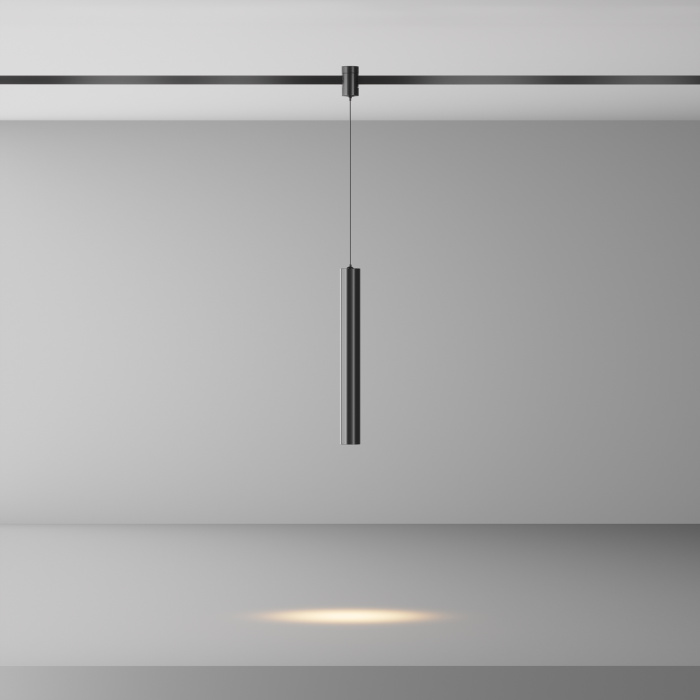 Трековый подвесной светильник Maytoni Focus LED TR155-1-5W3K-B