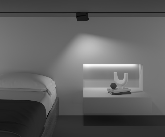 Трековый светильник Maytoni Points Rot TR077-2-10W4K-B