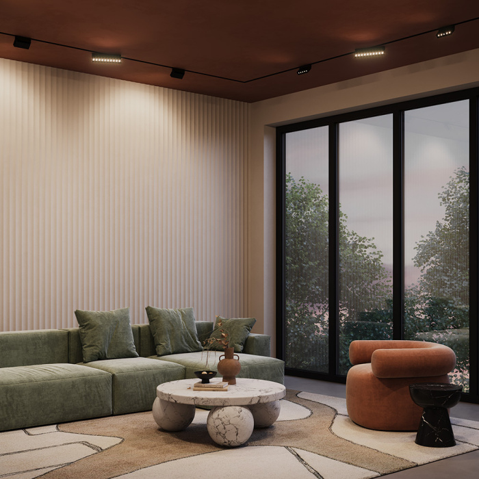 Трековый светильник Maytoni Points Rot TR077-2-10W4K-B