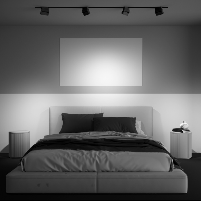 Трековый светильник Maytoni Points Rot TR077-2-10W4K-B