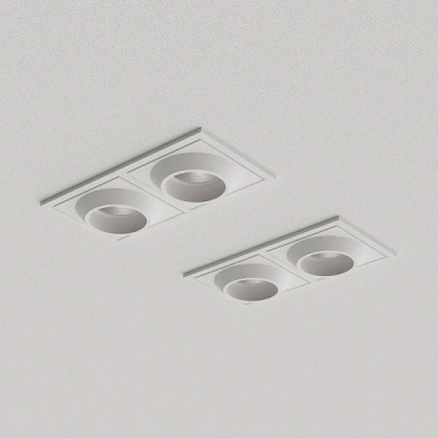 Встраиваемый светодиодный светильник Ledron GIZA SQ2 White