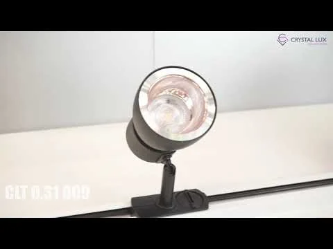 Светильник трековый однофазный Crystal Lux CLT 0.31 009 BL-CH