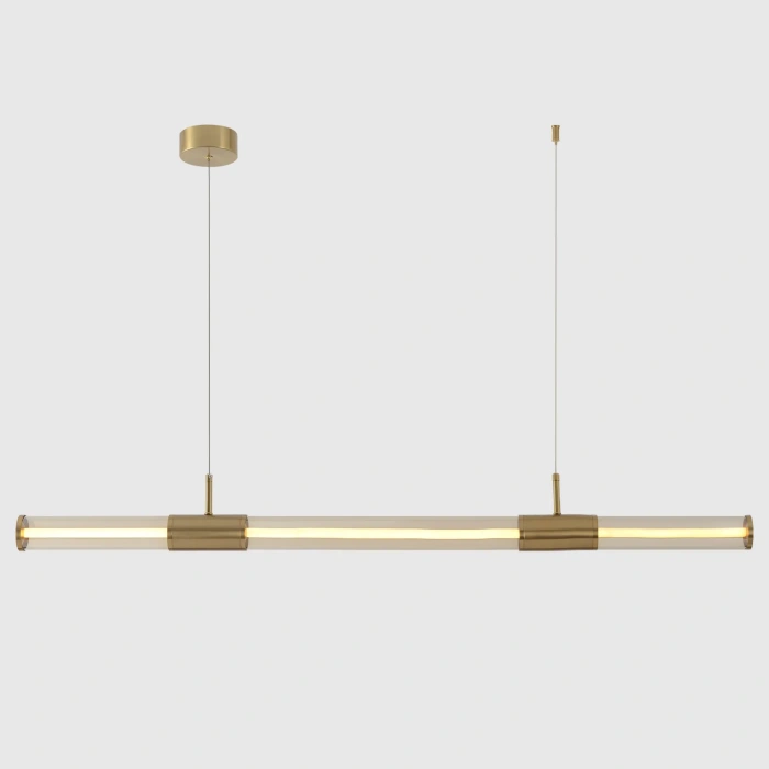 Светильник подвесной LINEUP Crystal Lux LINEUP SP24W LED BRASS