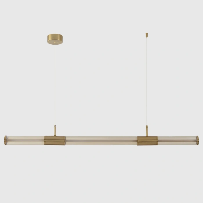 Светильник подвесной LINEUP Crystal Lux LINEUP SP24W LED BRASS