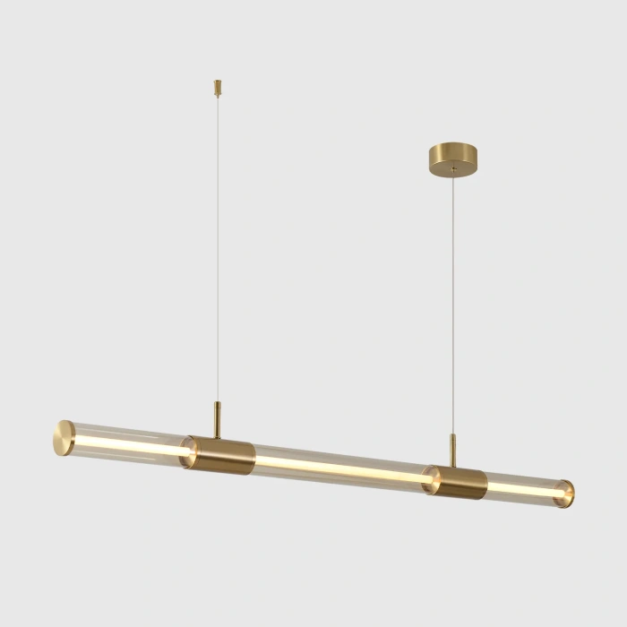 Светильник подвесной LINEUP Crystal Lux LINEUP SP24W LED BRASS