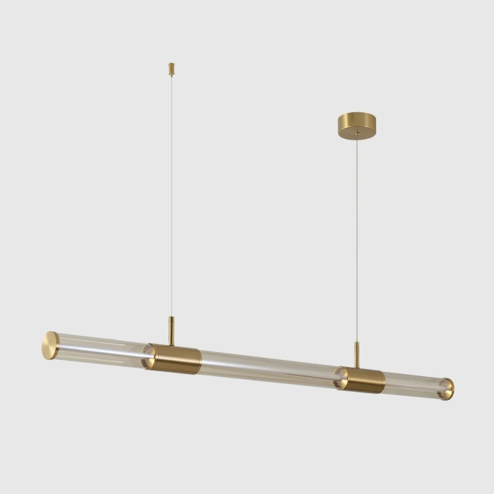 Светильник подвесной LINEUP Crystal Lux LINEUP SP24W LED BRASS