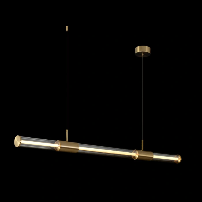 Светильник подвесной LINEUP Crystal Lux LINEUP SP24W LED BRASS