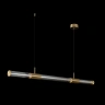 Светильник подвесной LINEUP Crystal Lux LINEUP SP24W LED BRASS