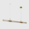 Светильник подвесной LINEUP Crystal Lux LINEUP SP24W LED BRASS