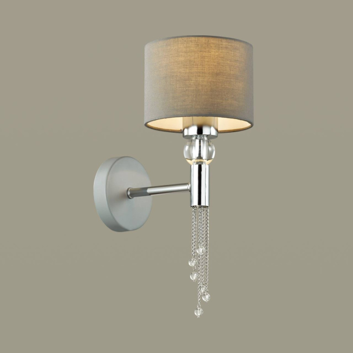 Бра 4515/1W NEOCLASSI LN21 116 хром, серый Бра E27 60W 220V SANTIAGO