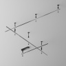 Шинопровод накладной/подвесной Maytoni Busbar trunkings Flarity TRX154-112B
