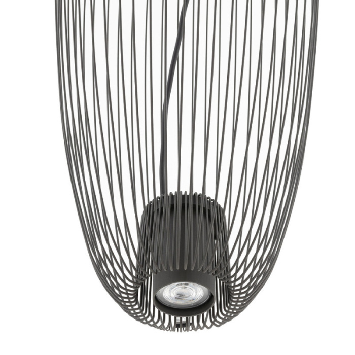 Подвесная люстра Nowodvorski Pumpkin S Umbra Gray 11243