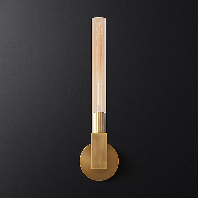 Бра Delight Collection Cannele KM0550W-1 brass