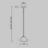 Подвесной светильник Freya Eatery FR5488PL-01CH
