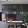 Подвесной светильник Delight Collection 19152 19152P/3 silver