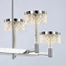 Подвесная люстра Delight Collection Diamond cut MD21020075-6B chrome
