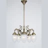 Люстра на штанге Berliner Messinglampen D227-123blB