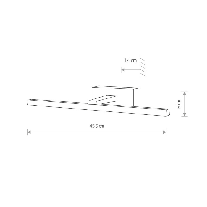 Подсветка для картин Nowodvorski Van Gogh Led Black 10286