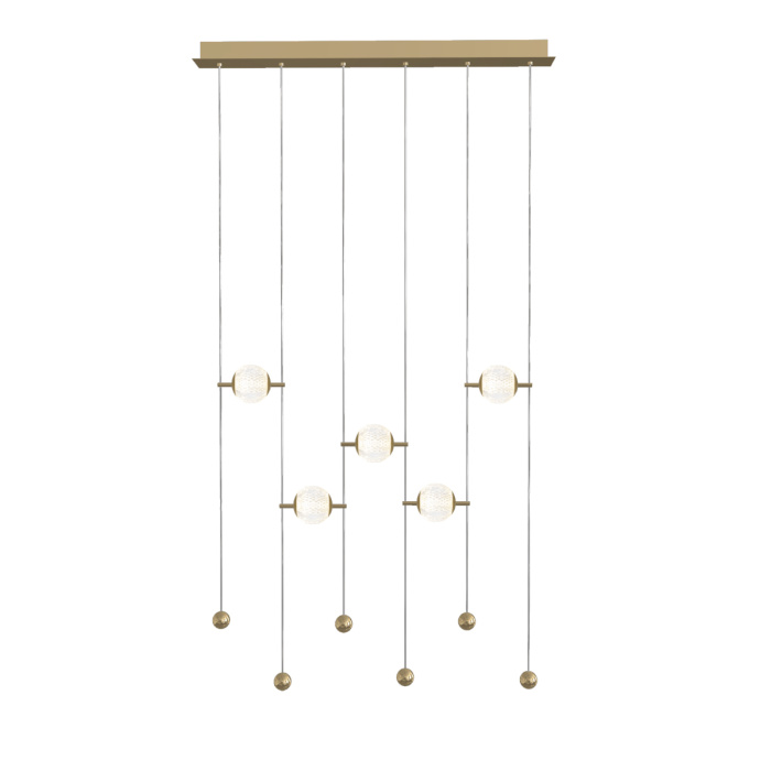 Подвесной светильник Delight Collection MD24083005 MD22001013-5AY-001 gold